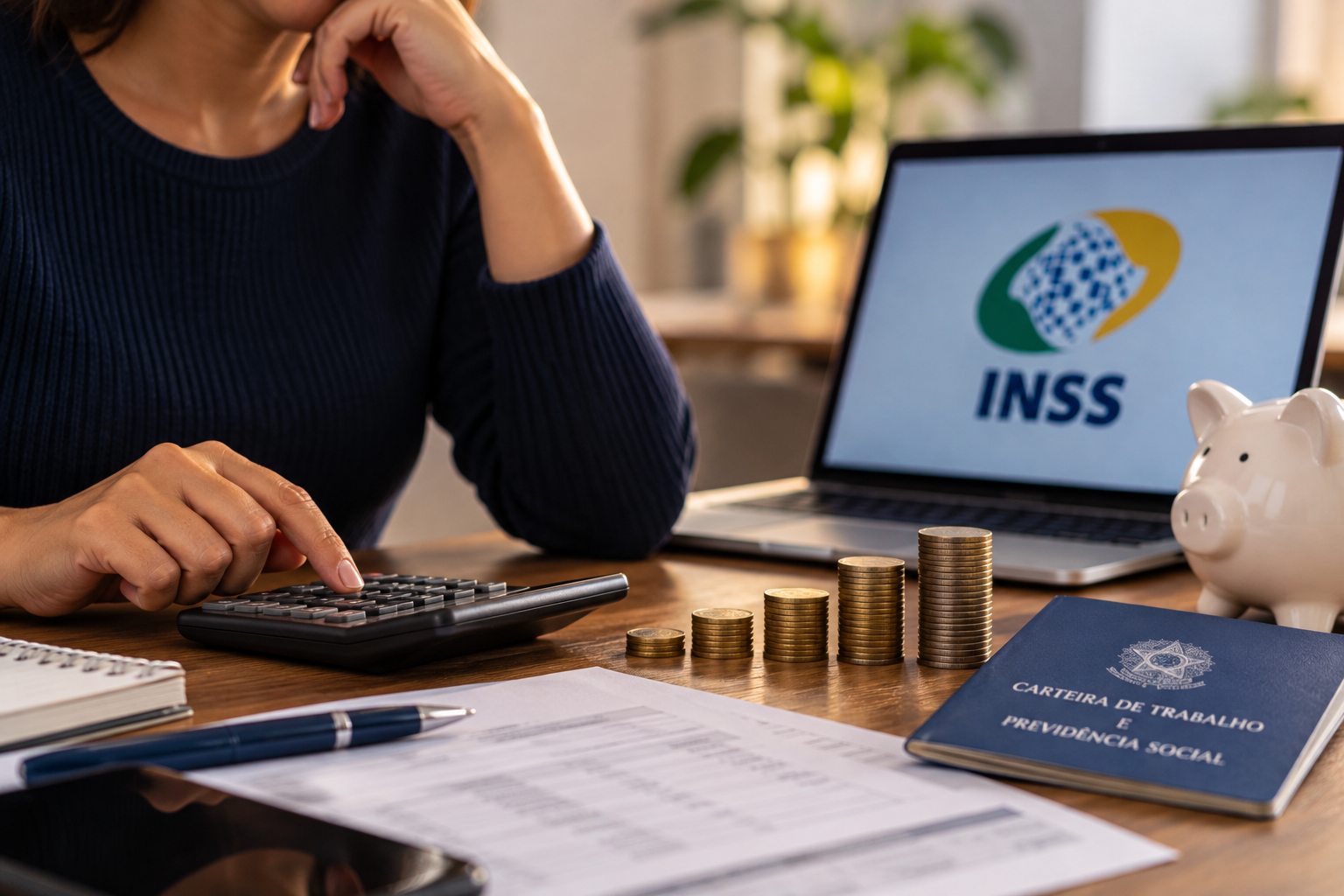 Contribuição abaixo do salário mínimo registrada no extrato do CNIS do INSS